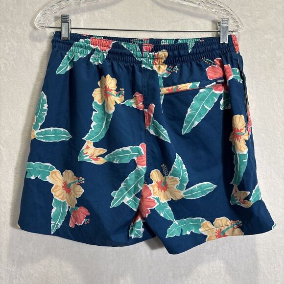 Chubbies Swim Trunks Men's Size Large Floral Reefs Bathing Suit Shorts 5.5" - Picture 7 of 16